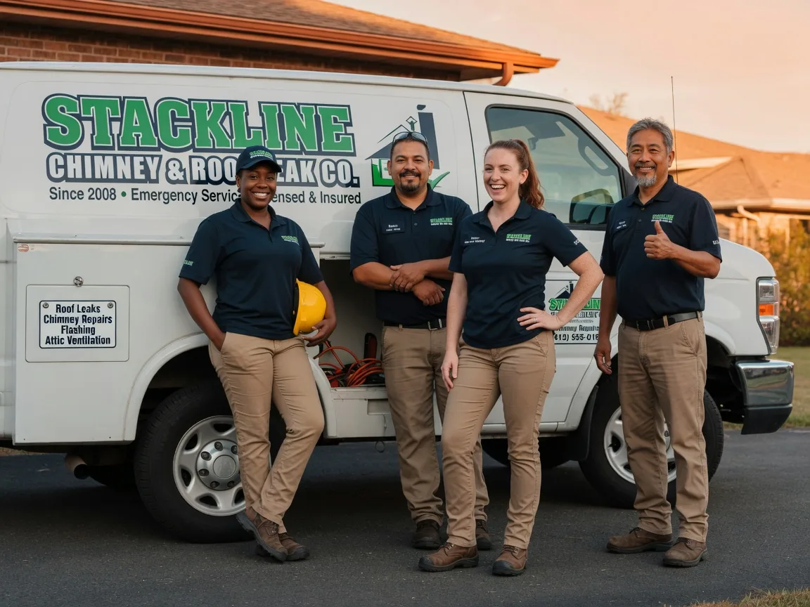 Chimney flashing repair company in Earling, IA